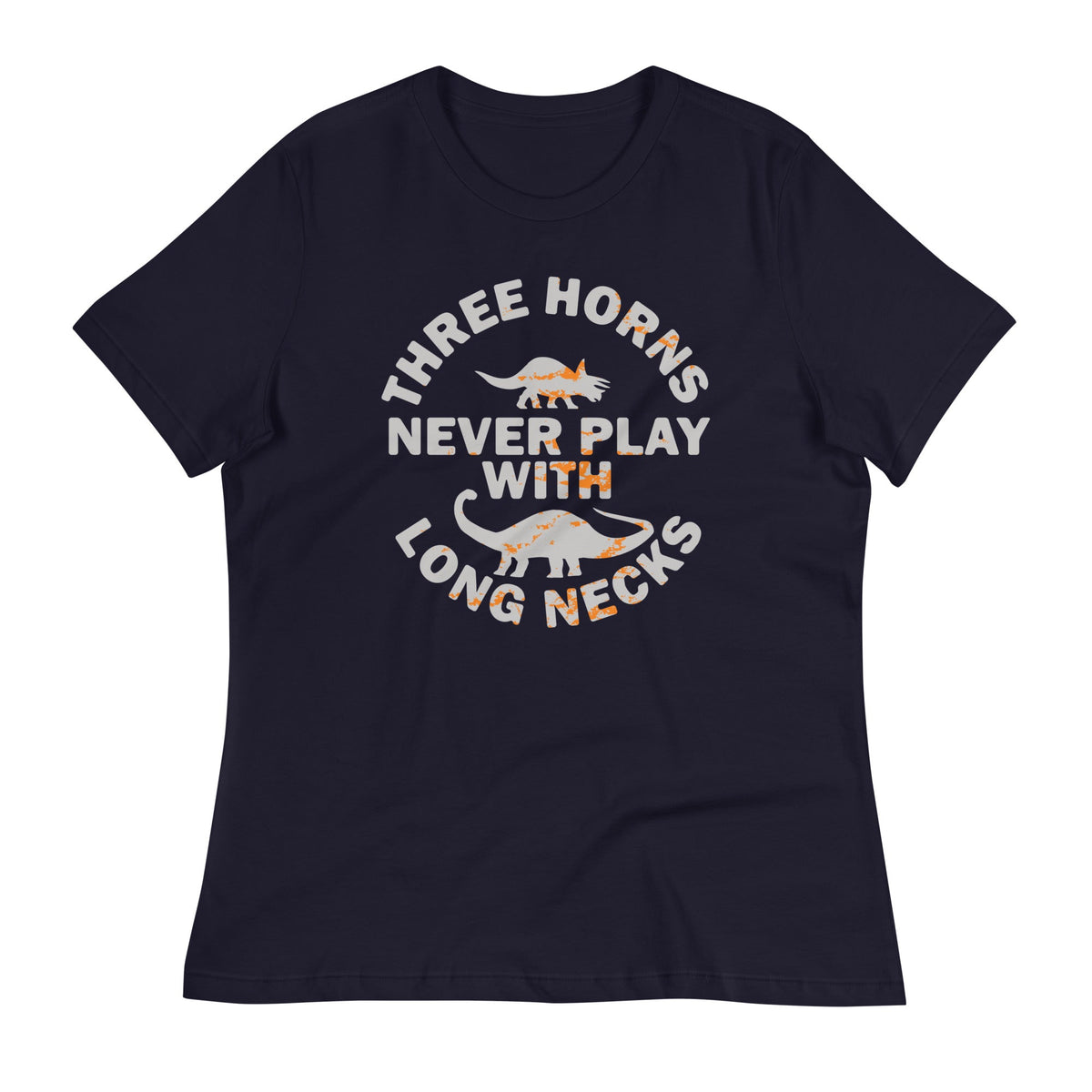 Three Horns Never Play With Long Necks Women's Signature Tee product image 2