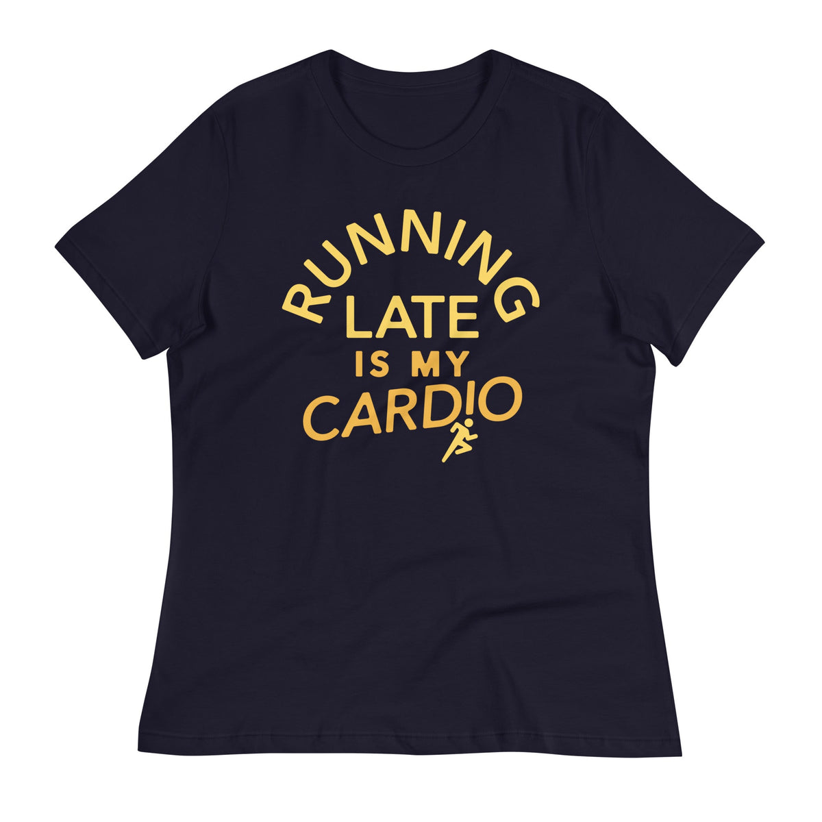 Running Late Is My Cardio Women's Signature Tee product image 1