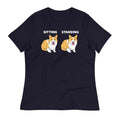 Corgi Sitting And Standing Women's Signature Tee product image 1