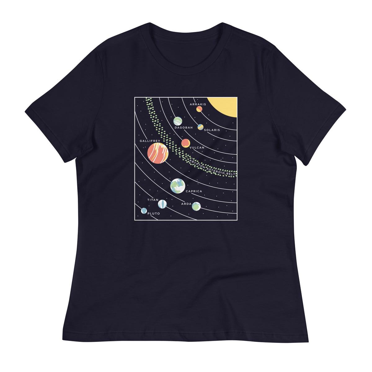9 Planets Women's Signature Tee product image 1