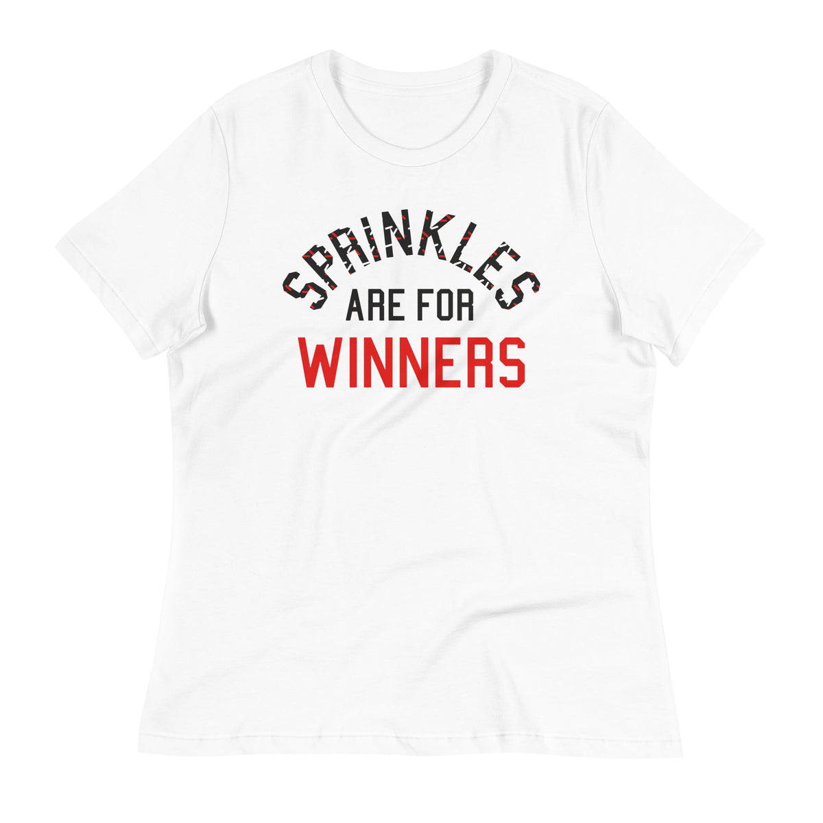 Sprinkles Are For Winners Women's Signature Tee product image 4