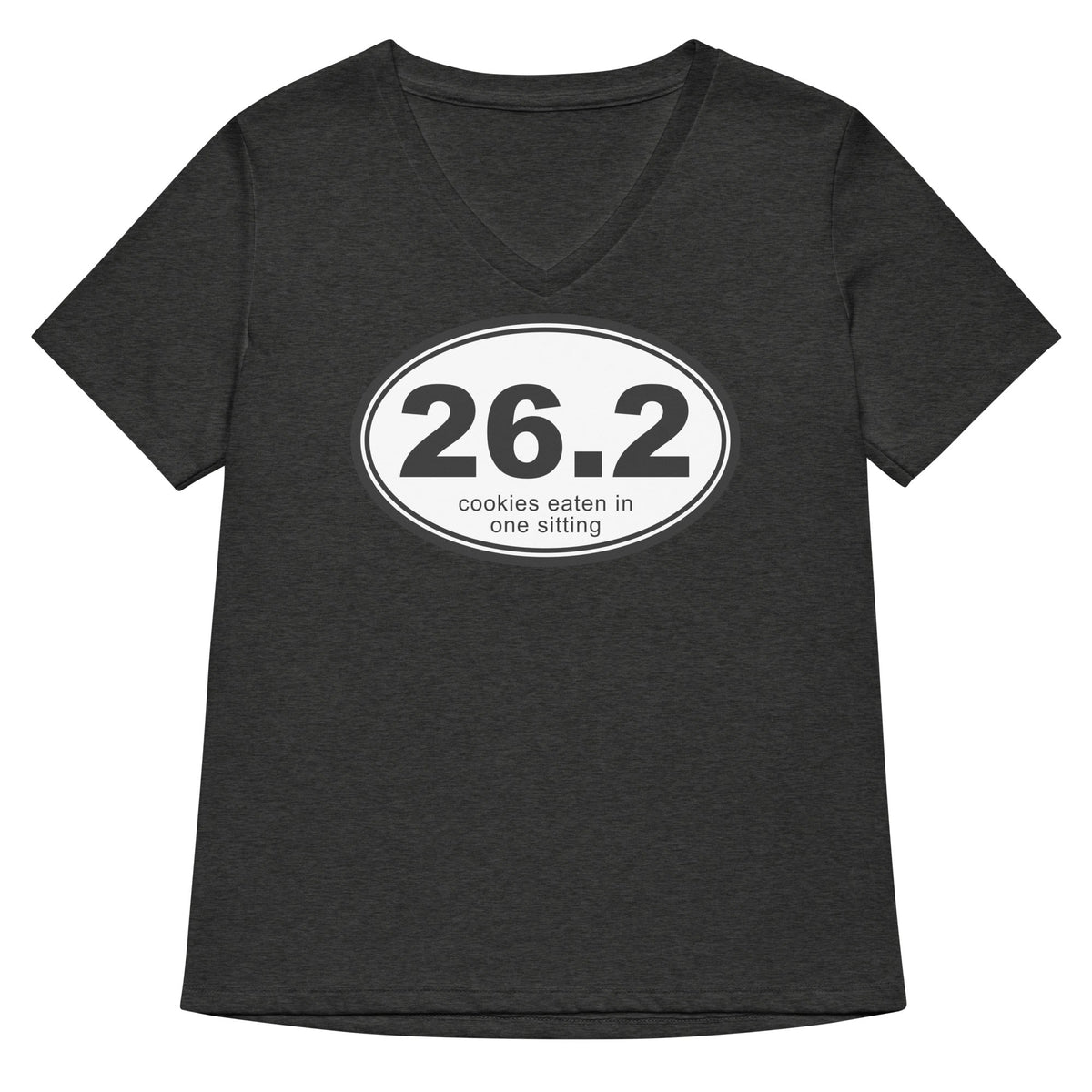 26.2 Cookies Eaten In One Sitting Women's V-Neck Tee product image 4
