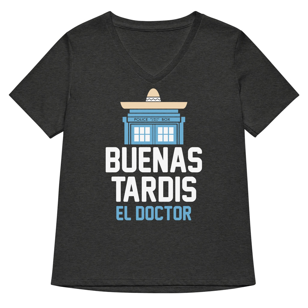 Buenas Tardis Women's V-Neck Tee product image 3