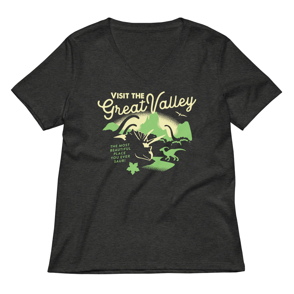 Visit The Great Valley Women's V-Neck Tee product image 3