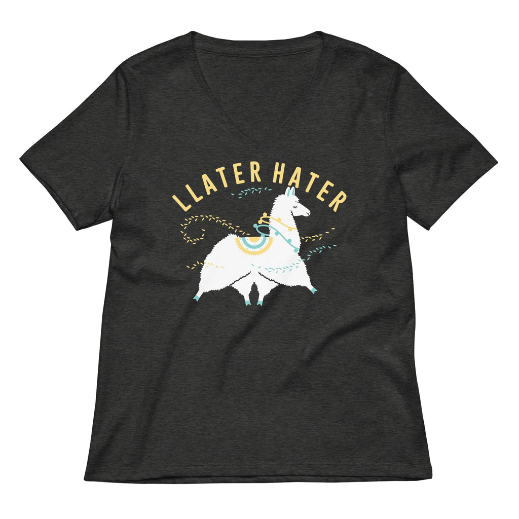 Llater Hater Women's V-Neck Tee product image 3