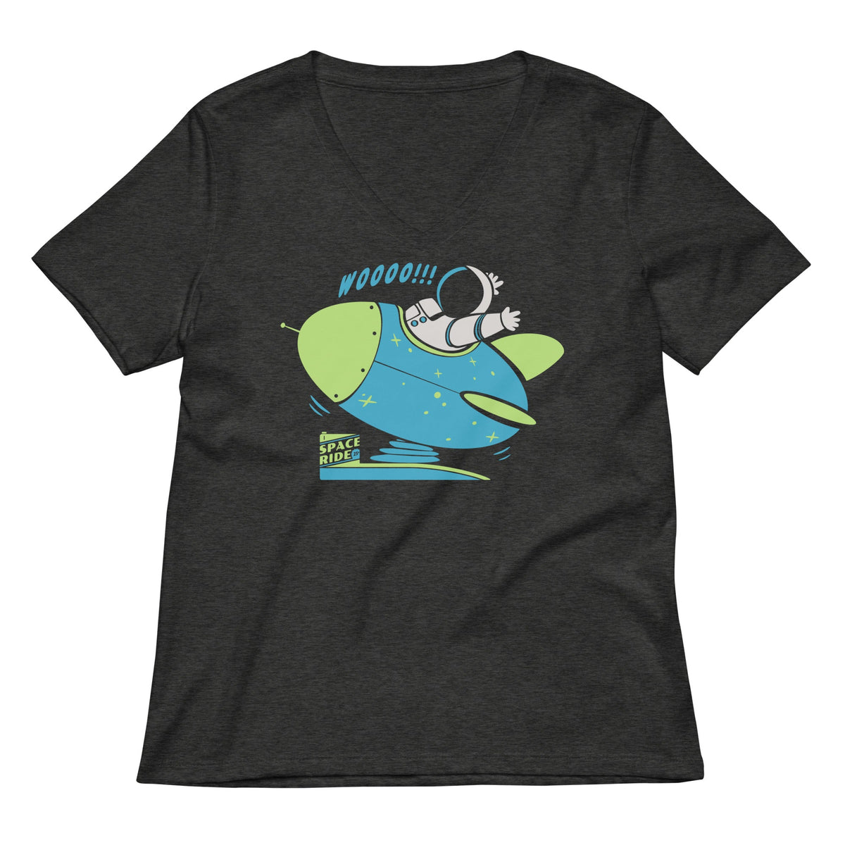 Space Ride Women's V-Neck Tee product image 3