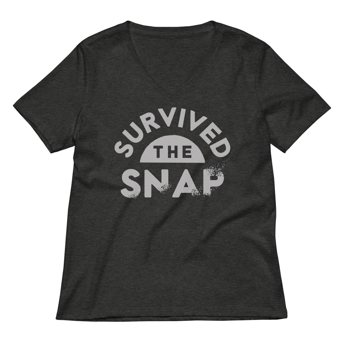 Survived The Snap Women's V-Neck Tee product image 3