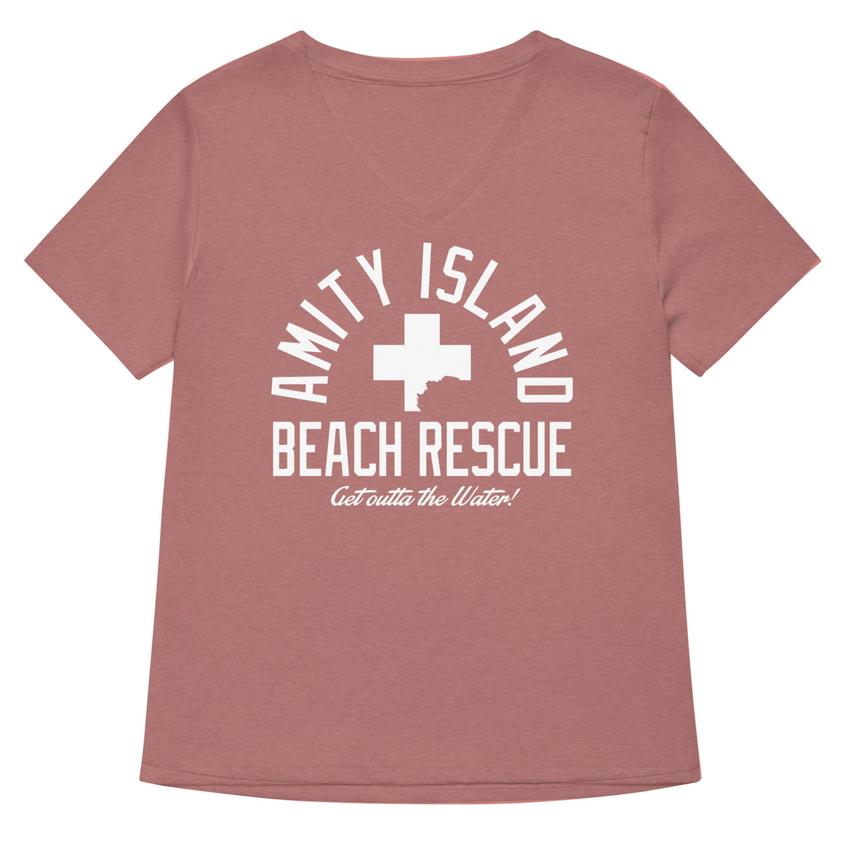 Amity Island Beach Rescue Women's V-Neck Tee product image 5