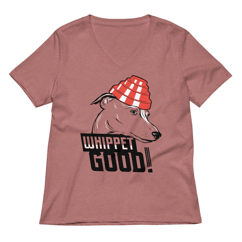 Whippet Good! Women's V-Neck Tee product image 2