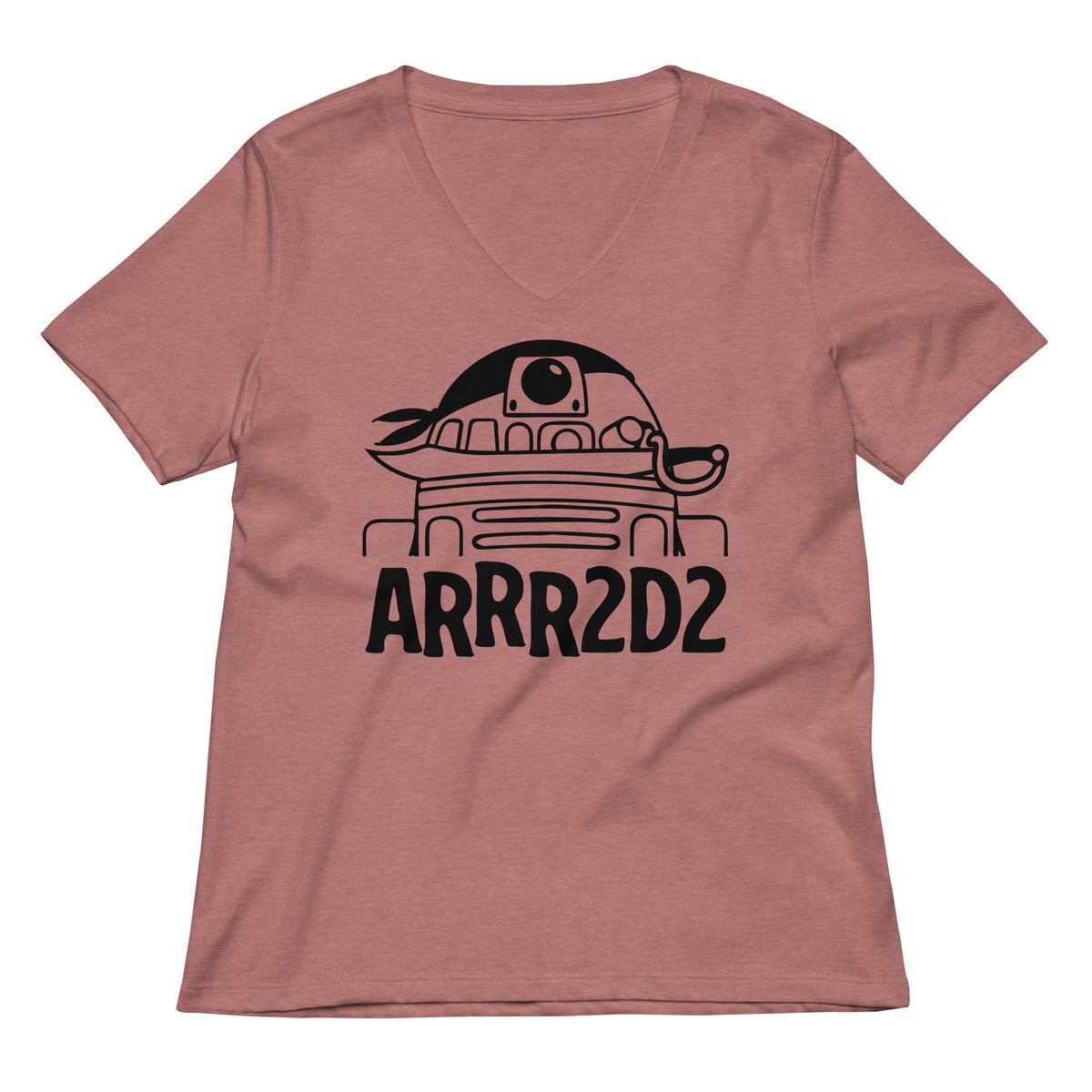 ARRR2D2 Women's V-Neck Tee product image 3