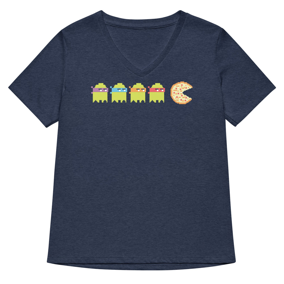 Teenage Mutant Ninja Ghosts Women's V-Neck Tee product image 3