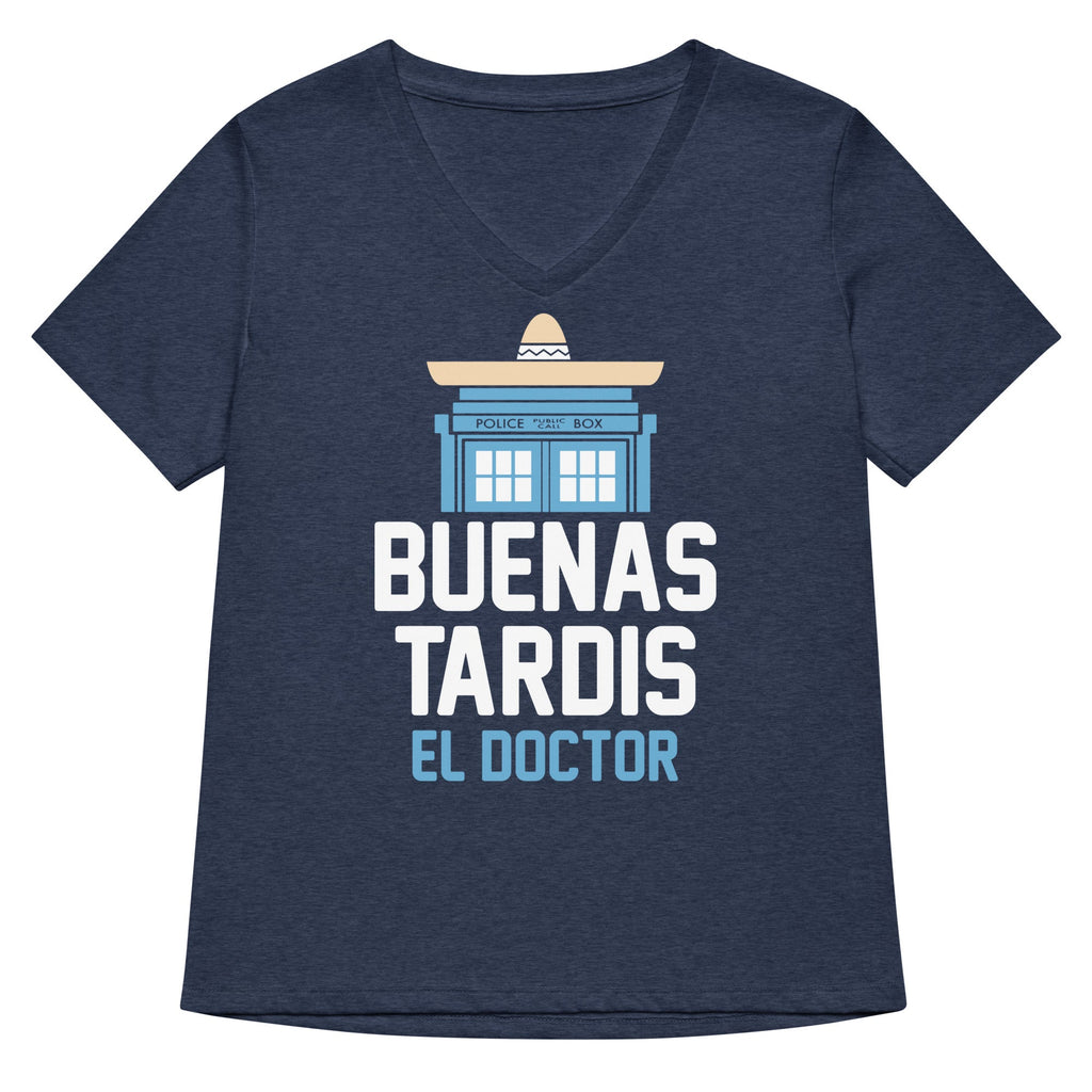 Buenas Tardis Women's V-Neck Tee product image 2