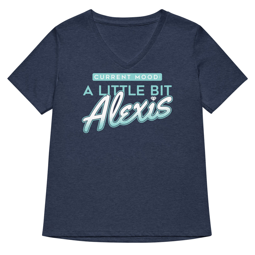 A Little Bit Alexis Women's V-Neck Tee product image 1