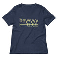 Heyyyyy Women's V-Neck Tee product image 1