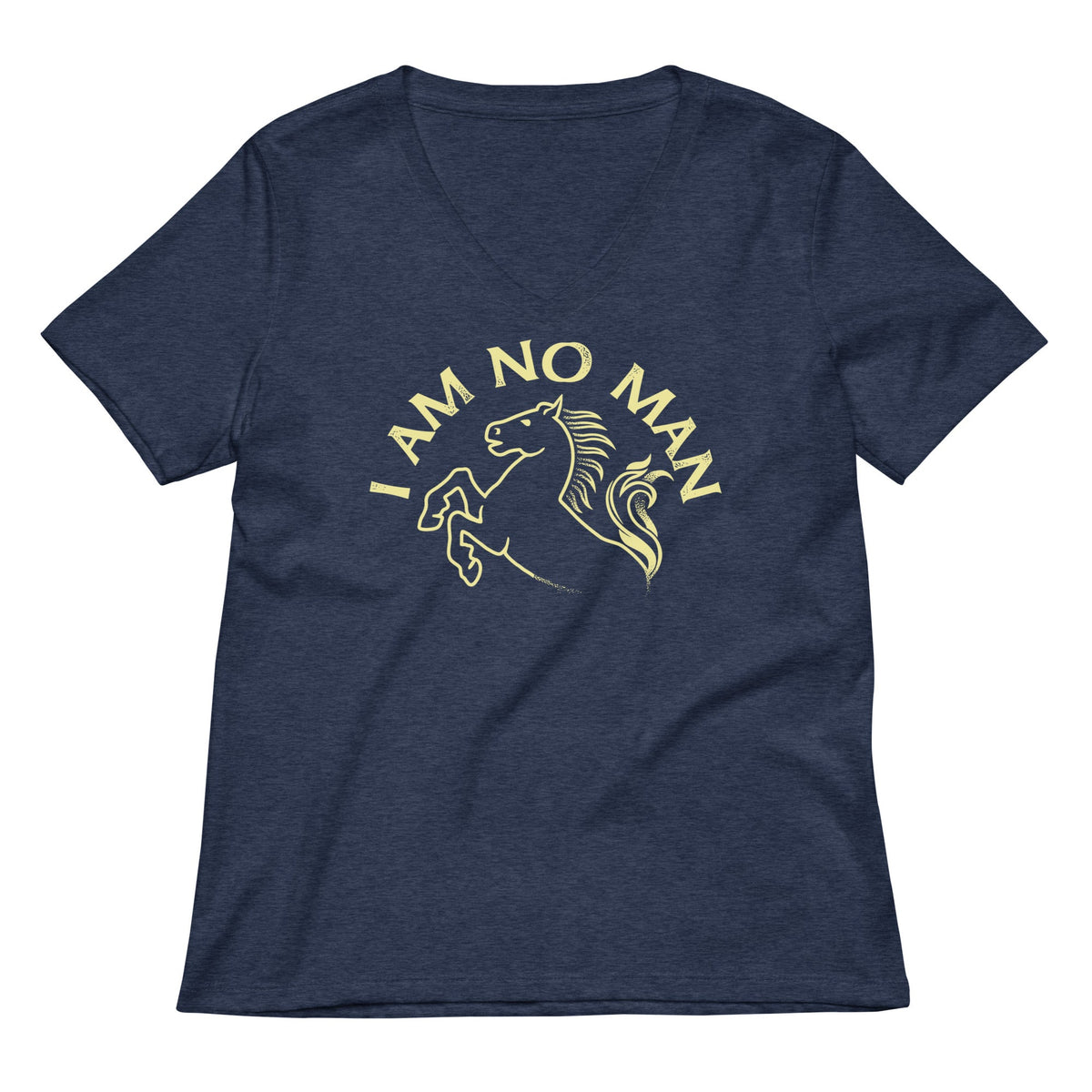 I Am No Man Women's V-Neck Tee product image 2