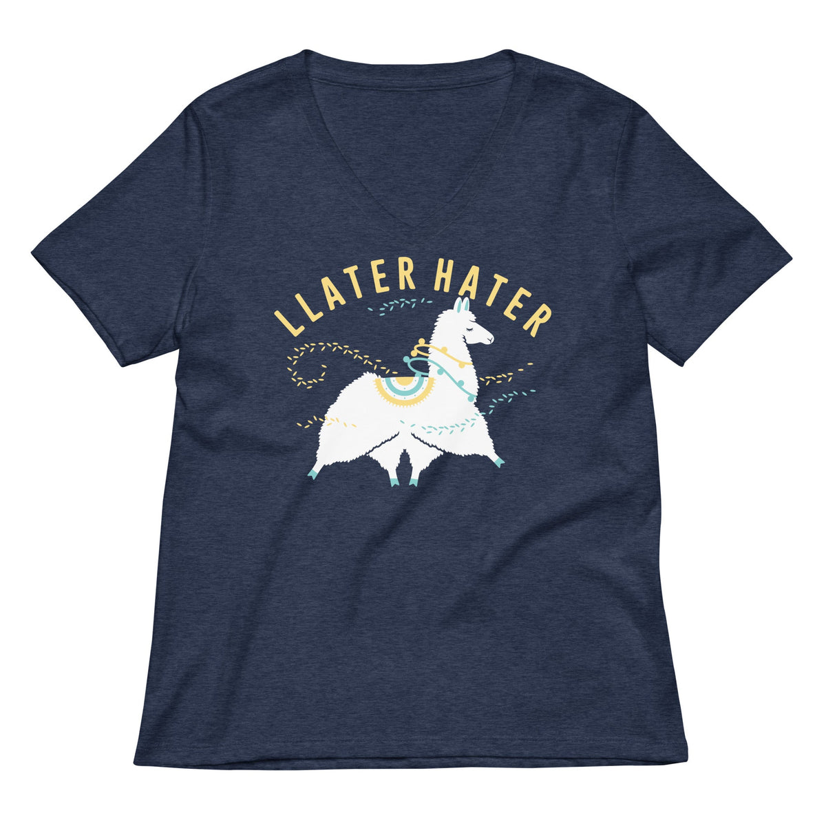 Llater Hater Women's V-Neck Tee product image 2