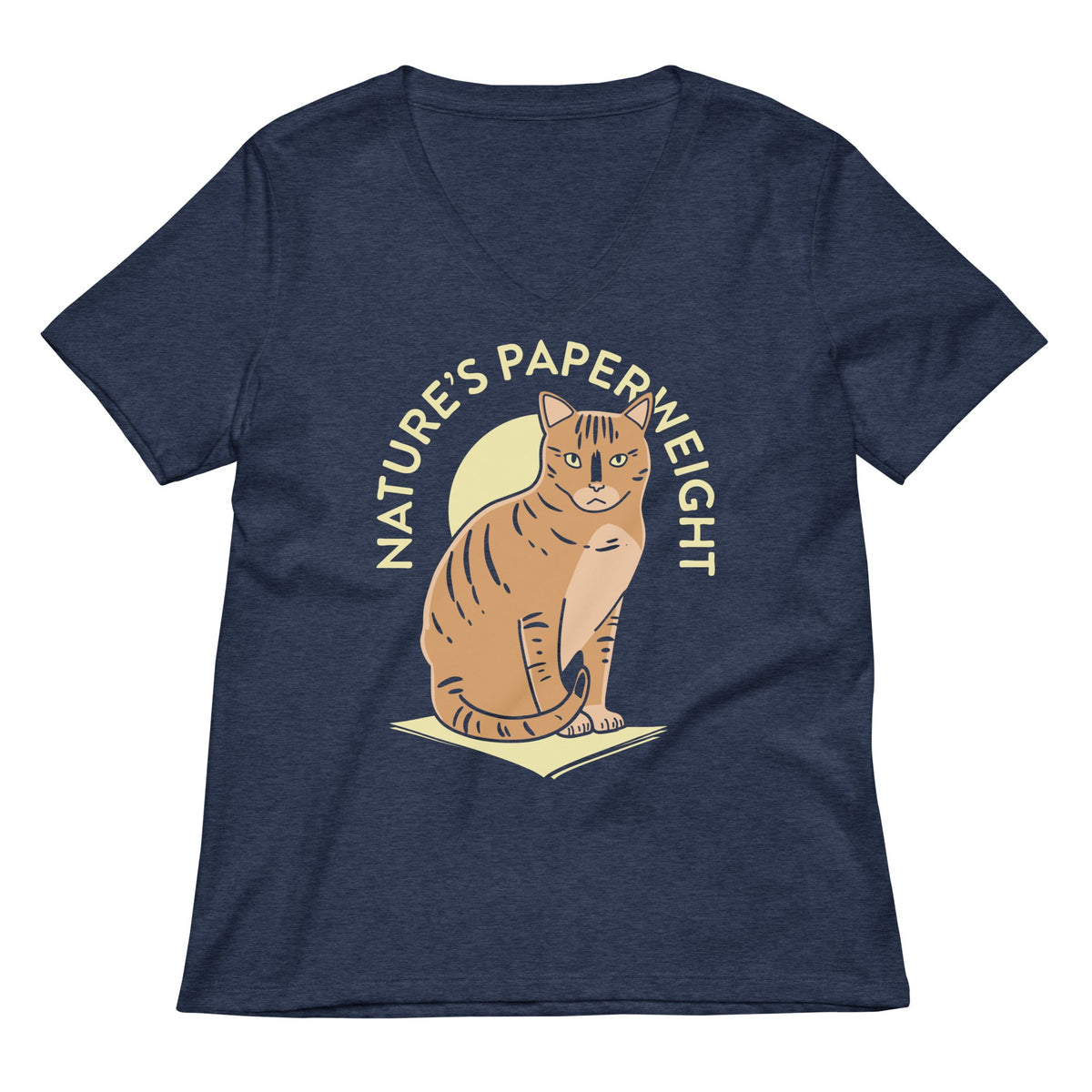 Nature's Paperweight Women's V-Neck Tee product image 2