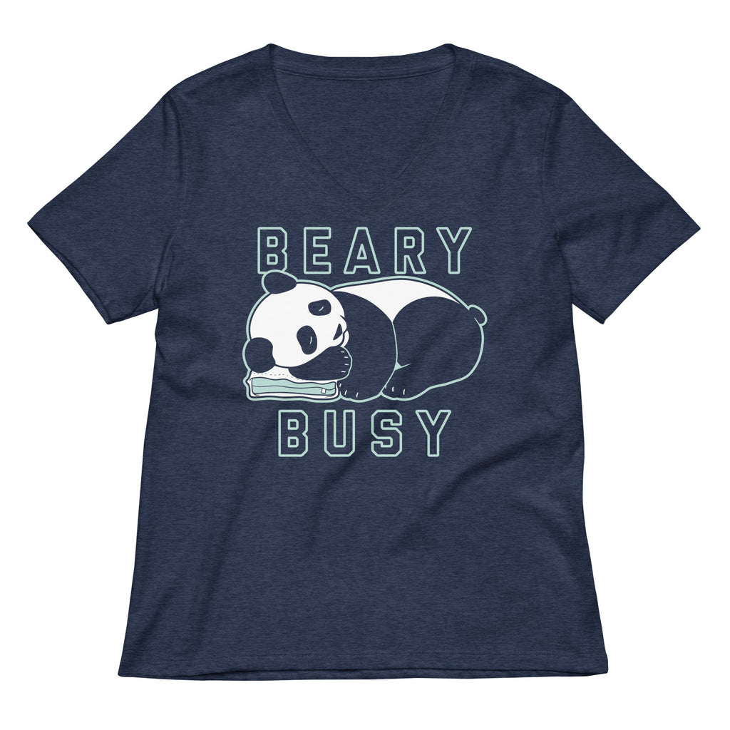 Beary Busy Women's V-Neck Tee product image 2