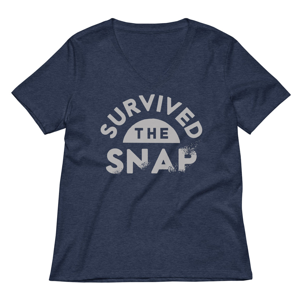 Survived The Snap Women's V-Neck Tee product image 2