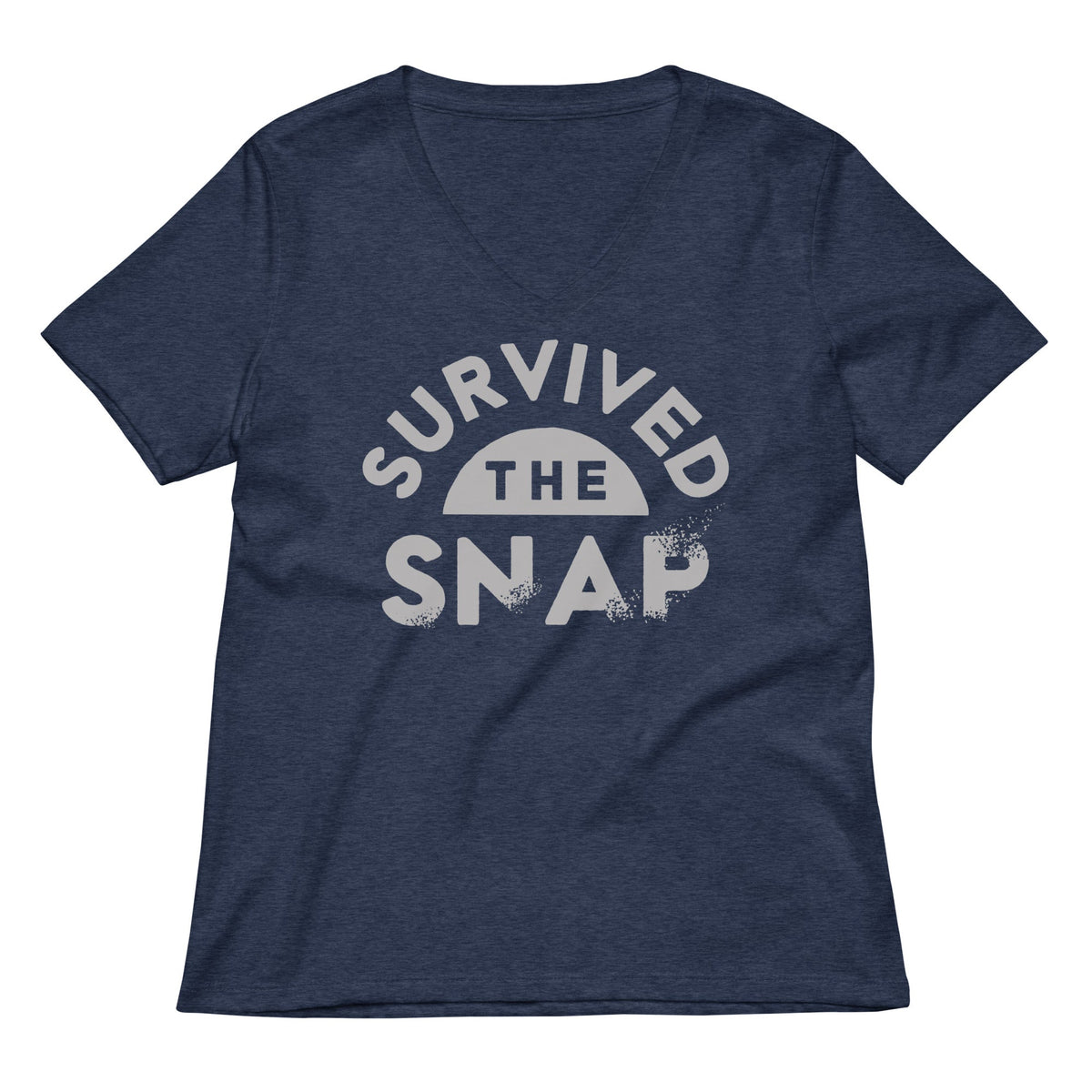 Survived The Snap Women's V-Neck Tee product image 2