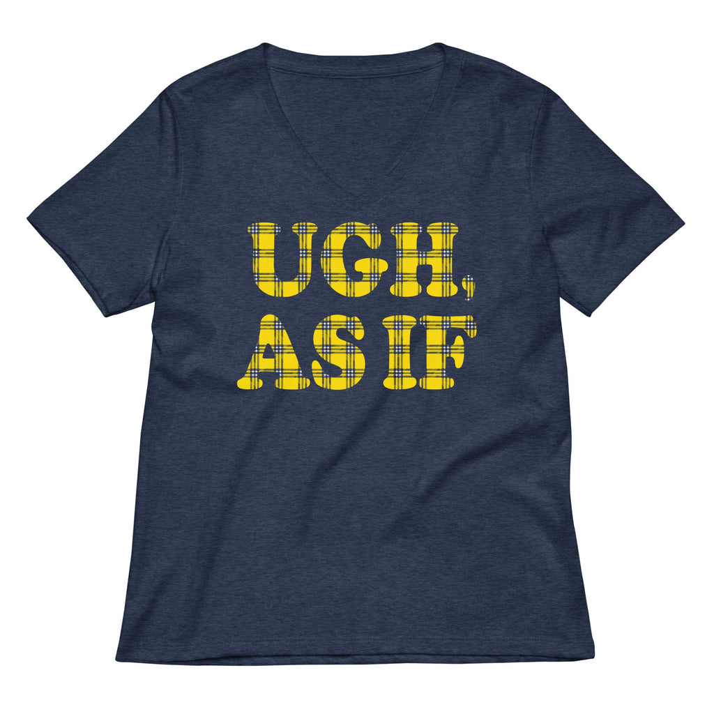 Ugh, As If Women's V-Neck Tee product image 2