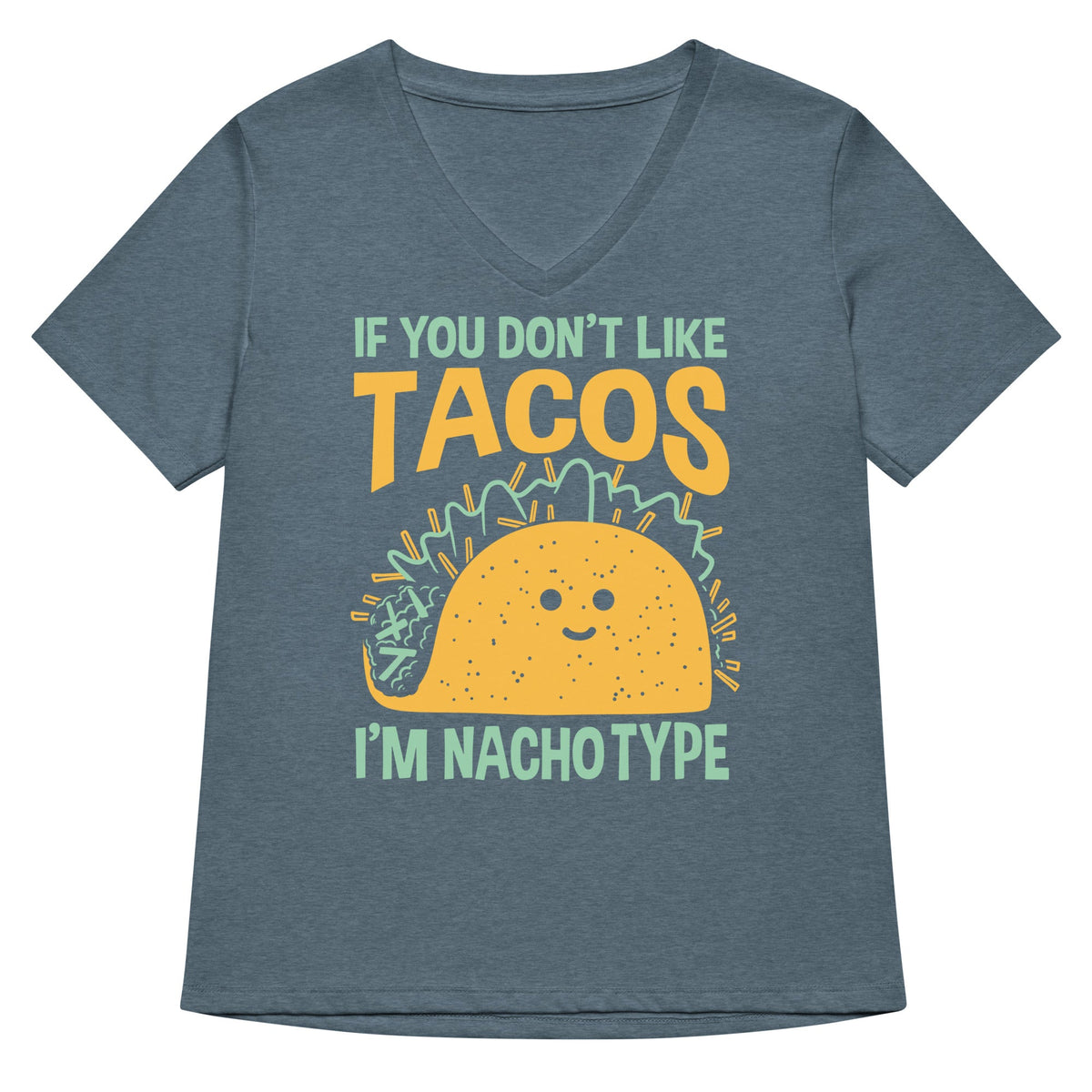 I'm Nacho Type Women's V-Neck Tee product image 4