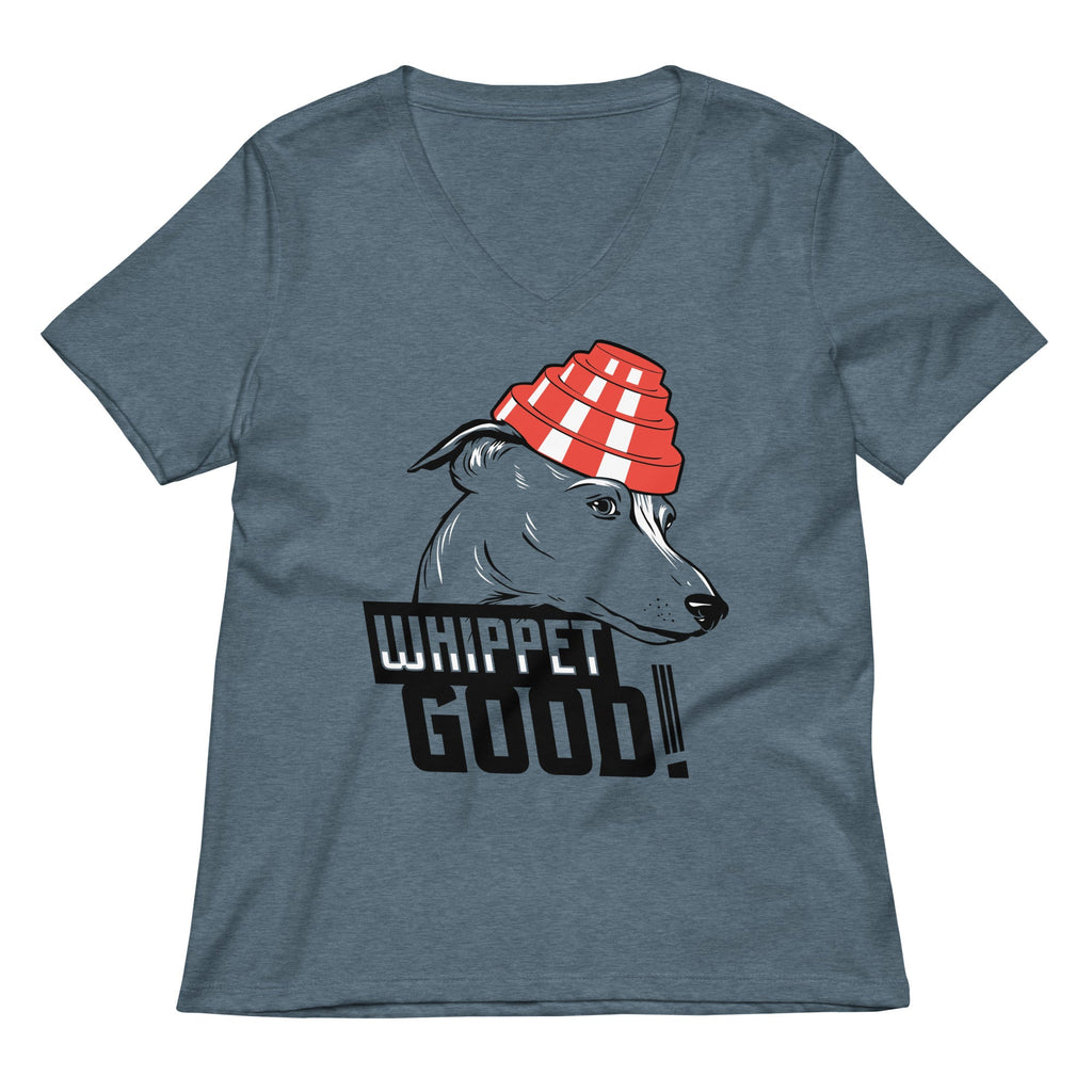 Whippet Good! Women's V-Neck Tee product image 1