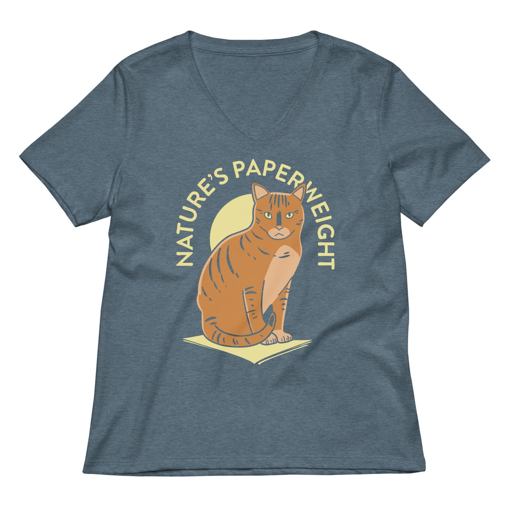 Nature's Paperweight Women's V-Neck Tee product image 4