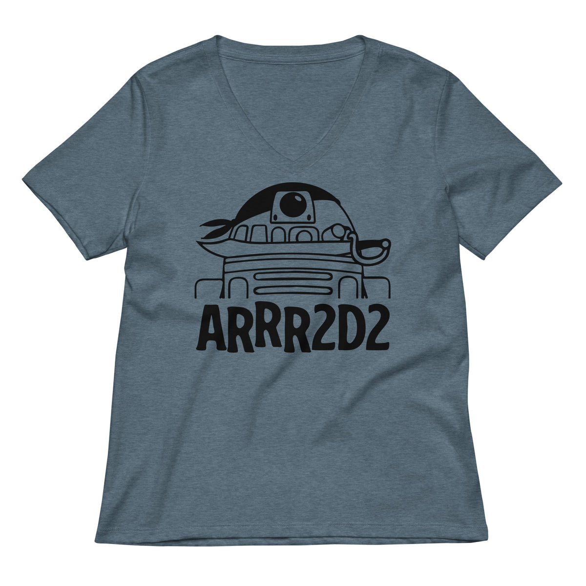 ARRR2D2 Women's V-Neck Tee product image 2