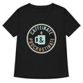 Caffeinate And Procrastinate Women's V-Neck Tee product image 1