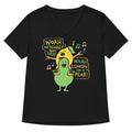 Lemon On A Pear Women's V-Neck Tee product image 1
