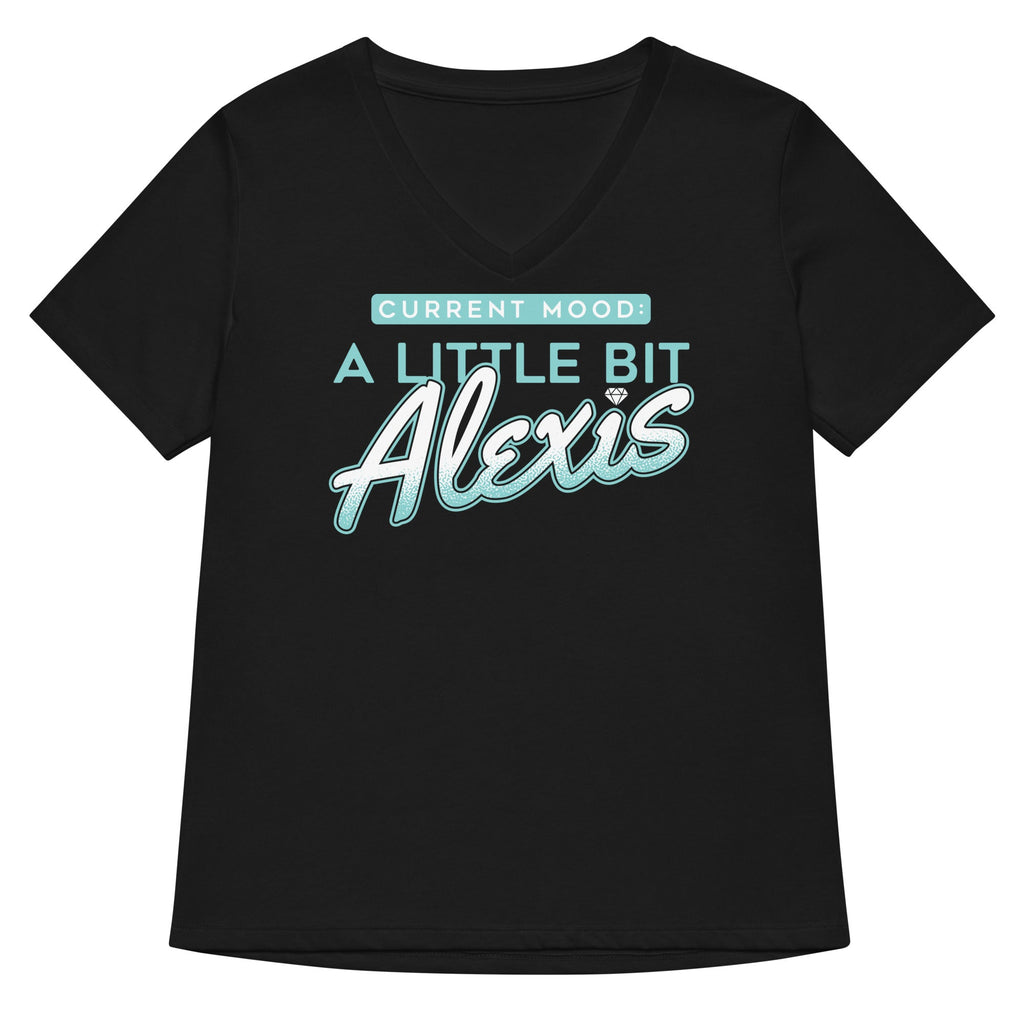 A Little Bit Alexis Women's V-Neck Tee product image 2