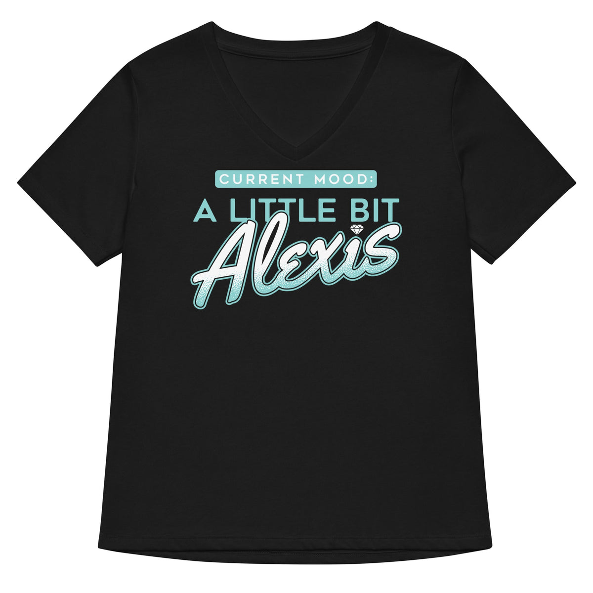 A Little Bit Alexis Women's V-Neck Tee product image 2