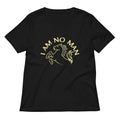 I Am No Man Women's V-Neck Tee product image 1