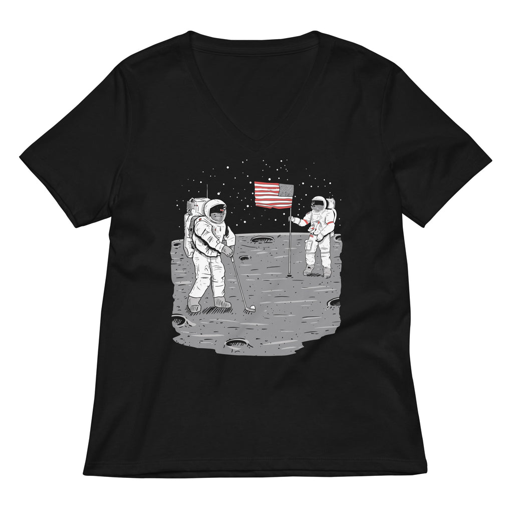 Moon Golf Women's V-Neck Tee product image 1