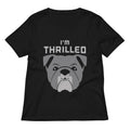 I'm Thrilled Women's V-Neck Tee product image 1