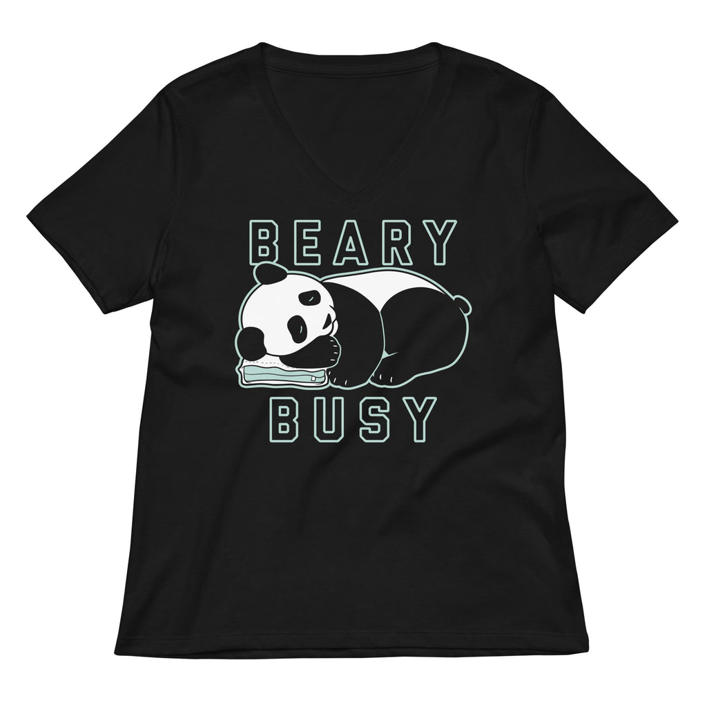 Beary Busy Women's V-Neck Tee product image 1