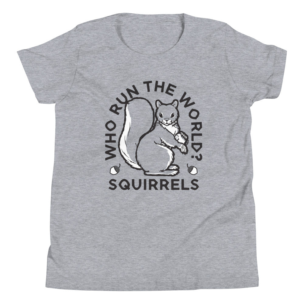 Who Run The World? Squirrels Kid's Youth Tee product image 1