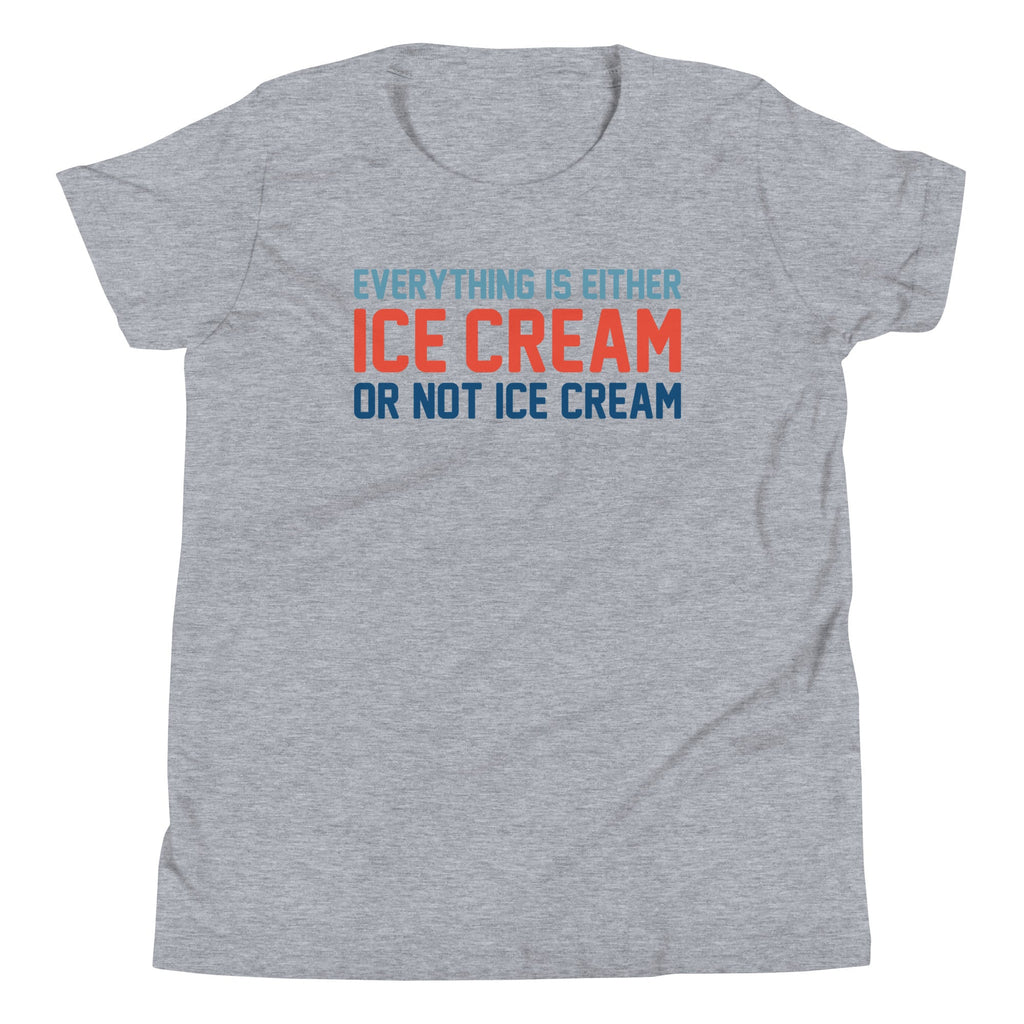 Everything Is Ice Cream Or Not Kid's Youth Tee product image 3
