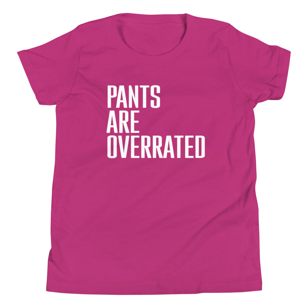 Pants Are Overrated Kid's Youth Tee product image 6