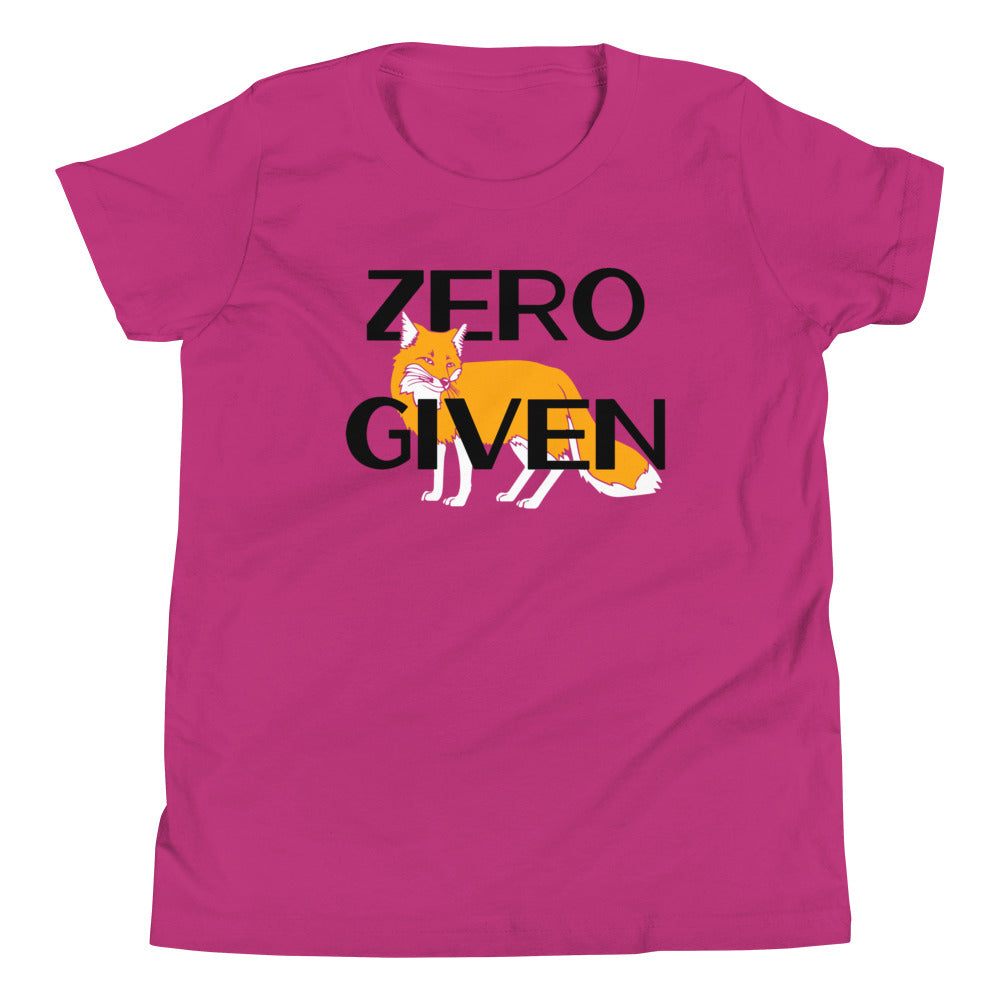Zero Fox Given Kid's Youth Tee product image 3