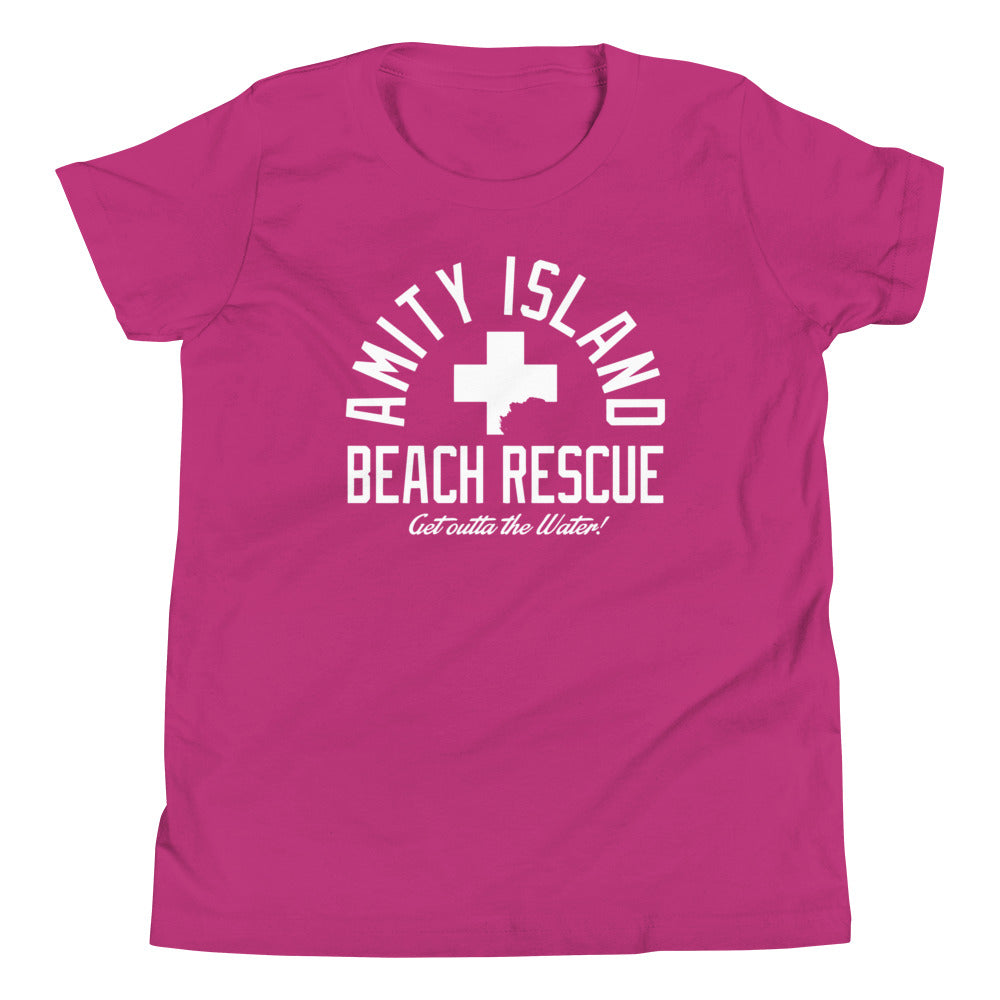 Amity Island Beach Rescue Kid's Youth Tee product image 3