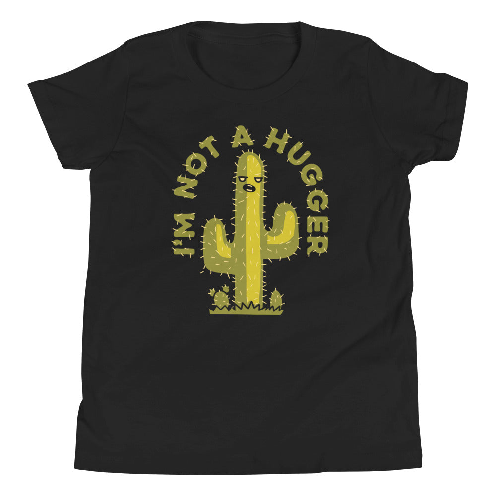 I'm Not A Hugger Kid's Youth Tee product image 1
