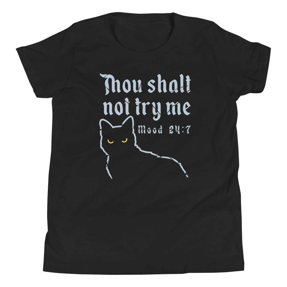 Thou Shalt Not Try Me Kid's Youth Tee product image 1
