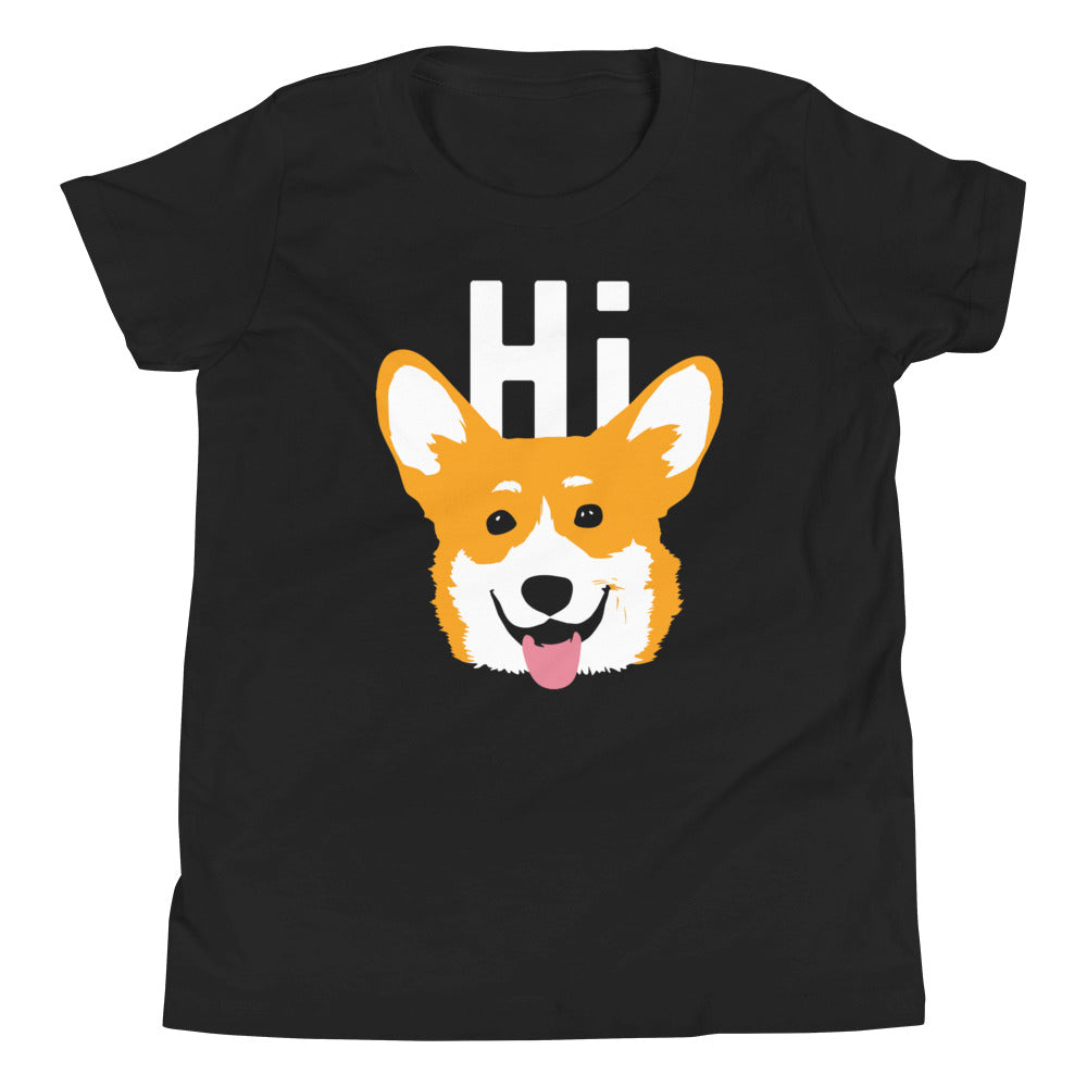 Hi Corgi Kid's Youth Tee product image 2