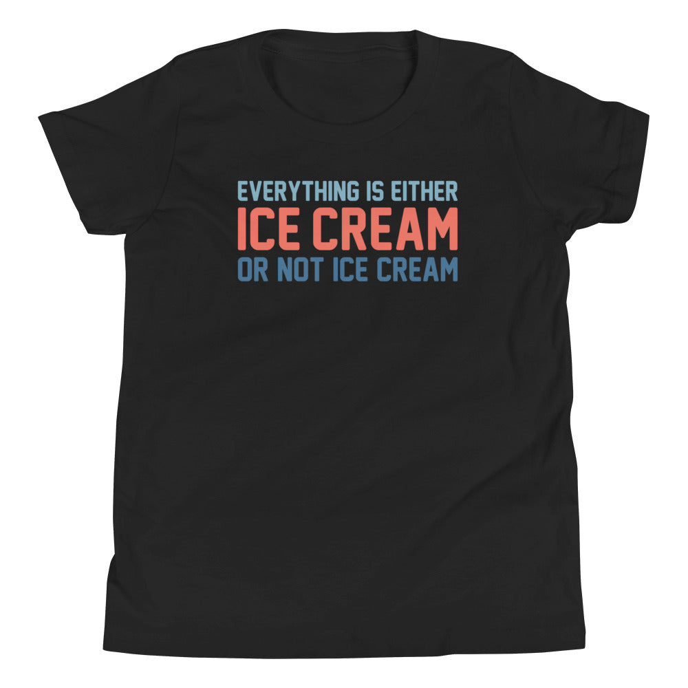 Everything Is Ice Cream Or Not Kid's Youth Tee product image 4