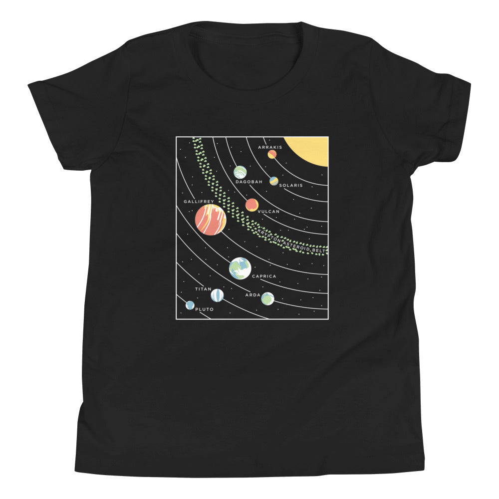 9 Planets Kid's Youth Tee product image 2