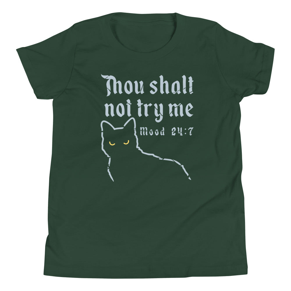 Thou Shalt Not Try Me Kid's Youth Tee product image 3