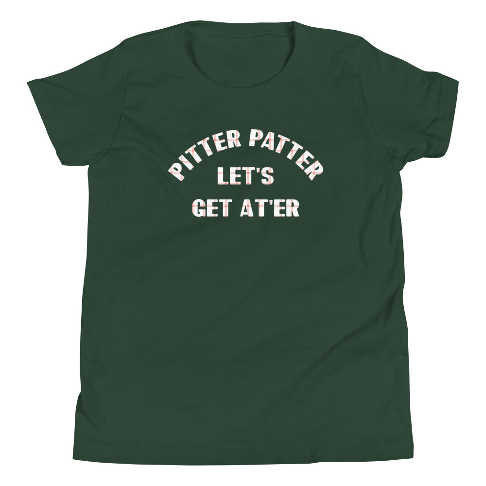 Pitter Patter Let's Get At'er Kid's Youth Tee product image 4