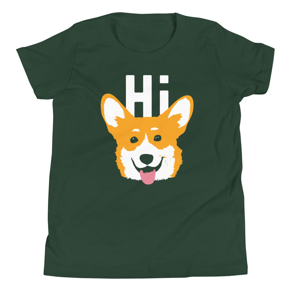 Hi Corgi Kid's Youth Tee product image 4